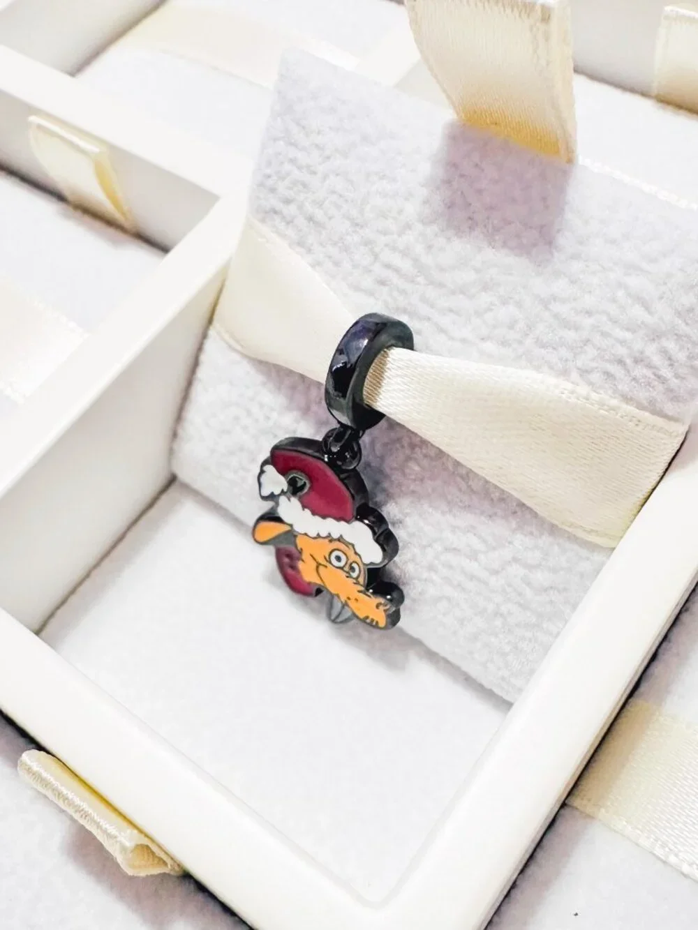 925 Sterling Silver The Grinch Max the Dog Charm Fits Pandora Bracelets